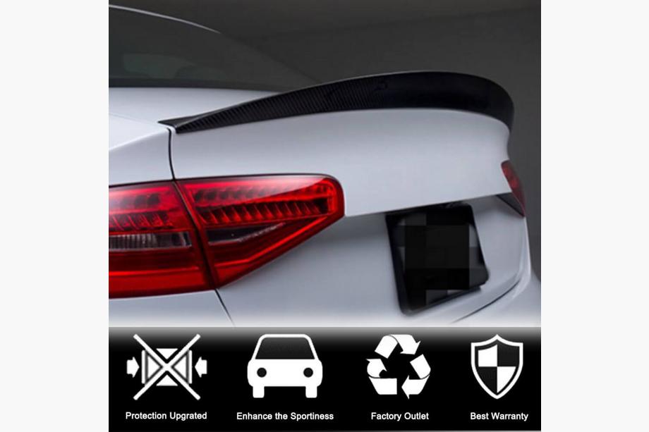 Audi A4 B8 2007-2015 Spoiler spate (pentru S4 2013-2016, Carbon) Foto 2