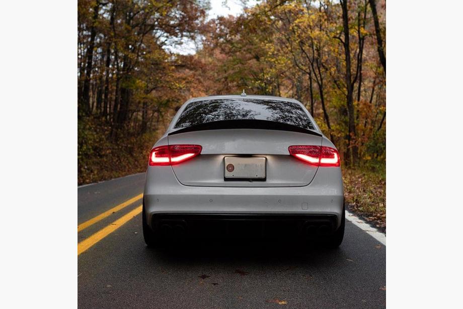 Audi A4 B8 2007-2015 Spoiler spate (pentru S4 2013-2016, Carbon) Foto 4