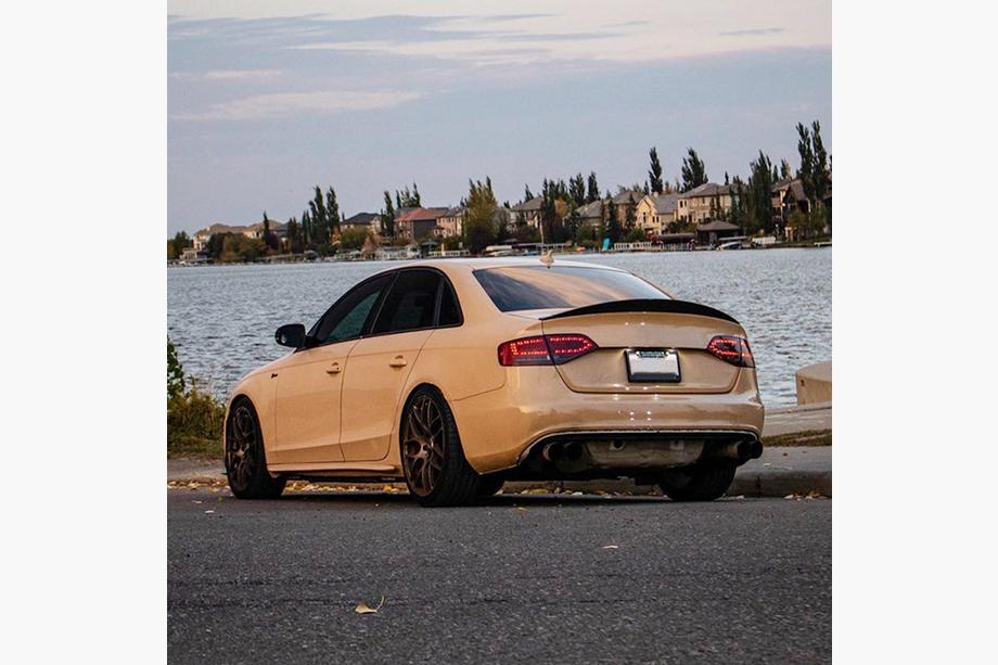 Audi A4 B8 2007-2015 Spoiler spate (pentru S4 2013-2016, Carbon) Foto 5