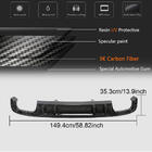 Audi A4 B9 2015-2024 Difuzor bara spate V2 (pentru S-Line Sedan 2015-2019, Carbon) foto 5