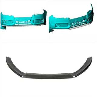 Lip Bara Fata (pentru S-Line Coupe 2007-2011, Carbon) foto 2