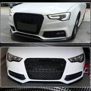 Lip bara fata V1 pentru S-Line 2012-2015, Carbon foto 3