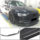 Audi A5 2007-2015 Lip Bara Fata V3 pentru S-Line 2012-2015 Carbon foto 1