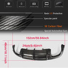 Audi A5 2007-2015 Difuzor Bara Spate V3 (pentru S-Line 2012-2015, Carbon) foto 5