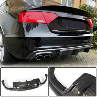 Difuzor Bara Spate V3 (pentru S-Line 2012-2015, Carbon) foto 1