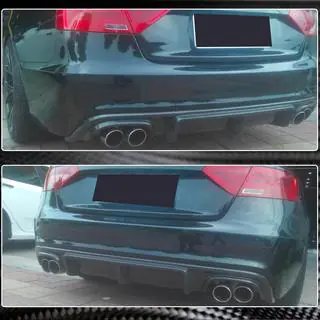 Difuzor Bara Spate V3 (pentru S-Line 2012-2015, Carbon) foto 3