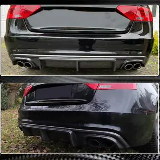 Difuzor Bara Spate V3 (pentru S-Line 2012-2015, Carbon) foto 4
