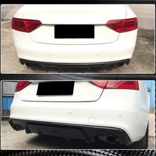 Difuzor bara spate V2 (pentru S-Line 2012-2015, Carbon) foto 3
