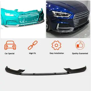 Lip Bara Fata (pentru S-Line Coupe/Cabriolet 2016-2020, Carbon) foto 3
