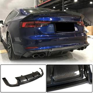 Difuzor bara spate V2 (pentru S-Line 2016-2020, Carbon) foto 2