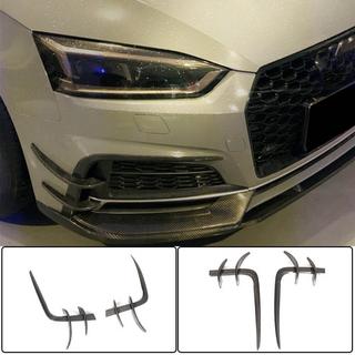 Extensii bara fata Flap V2 (pentru S-Line 2016-2020, Carbon) foto 1