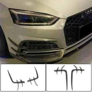 Extensii bara fata Flap V2 (pentru S-Line 2016-2020, Carbon) foto 1