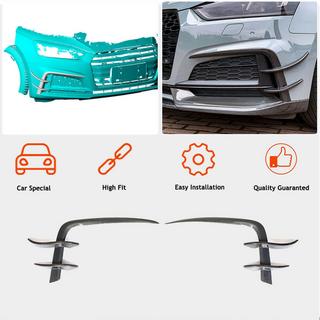 Extensii bara fata Flap V2 (pentru S-Line 2016-2020, Carbon) foto 2