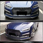 Audi A5 2016-2025 Extensii bara fata Flap V1 (pentru S-Line 2016-2020, Carbon) foto 5