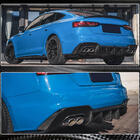 Audi A5 2016-2025 Difuzor bara spate V1 (pentru S-Line 2021-2025, Carbon) foto 4