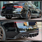 Audi A5 2016-2025 Difuzor bara spate V1 (pentru S-Line 2021-2025, Carbon) foto 5