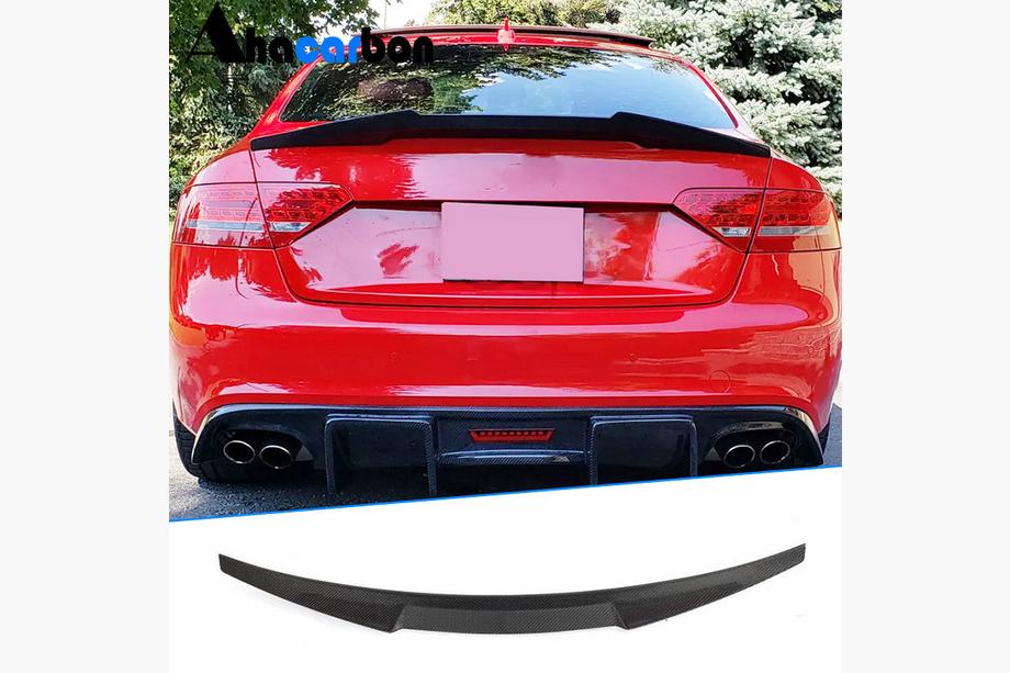 Audi A5 2007-2015 Spoiler V2 (pentru Coupe, Carbon) Image