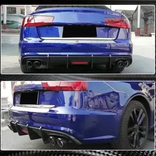 Difuzor Bara Spate Carbon (pentru S-Line 2014-2018) foto 2