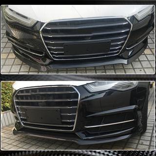 Lip Bara Fata Carbon V3 pentru S-Line 2014-2018 foto 4