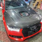 Audi A7 2010-2018 Capota (S7, 2014-2018, Carbon) foto 1