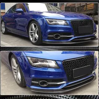 Prelungire Bara Fata Lip V2 (pentru S-Line 2010-2014, Carbon) foto 3
