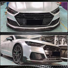 Audi A7 2018- Lip bara fata (pentru S-Line 2018-2022, ABS) foto 3