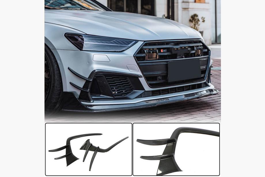 Audi A7 2018- Capace Bara Fata (pentru S-Line 2018-2022, Carbon) Foto 1