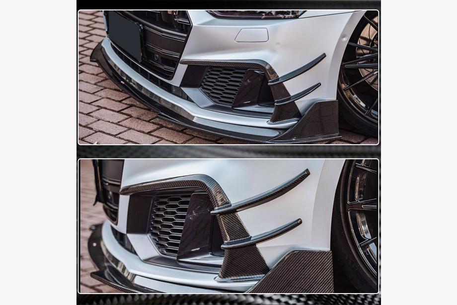 Audi A7 2018- Capace Bara Fata (pentru S-Line 2018-2022, Carbon) Foto 5