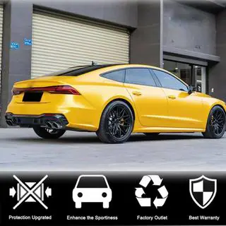 Difuzor bara spate (pentru S-Line 2018-2022, Carbon) Audi A7 2018- foto 3
