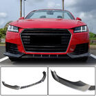 Audi TT 2014-2023 Prelungire bara fata Lip V2 (pentru Base, 2014-2019, Carbon) foto 1