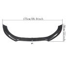 Audi TT 2006-2014 Lip bara fata V1 (2006-2010, Carbon) foto 5