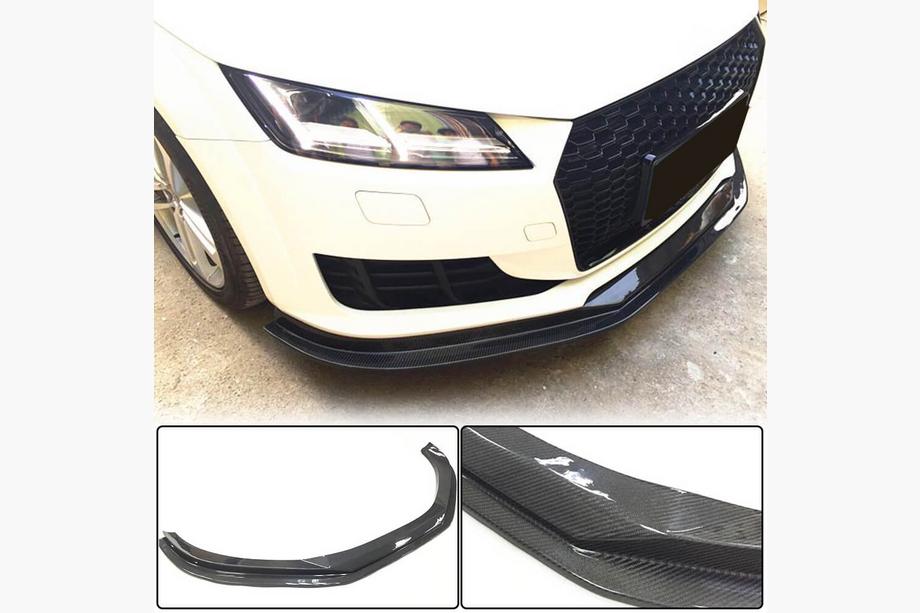 Audi TT 2014-2023 Lip bara fata V1 (pentru Base, 2014-2019, Carbon) Image