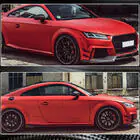 Audi TT 2014-2023 Accesorii laterale pentru bara fata (pentru RS, 2016-2019, Carbon) foto 4