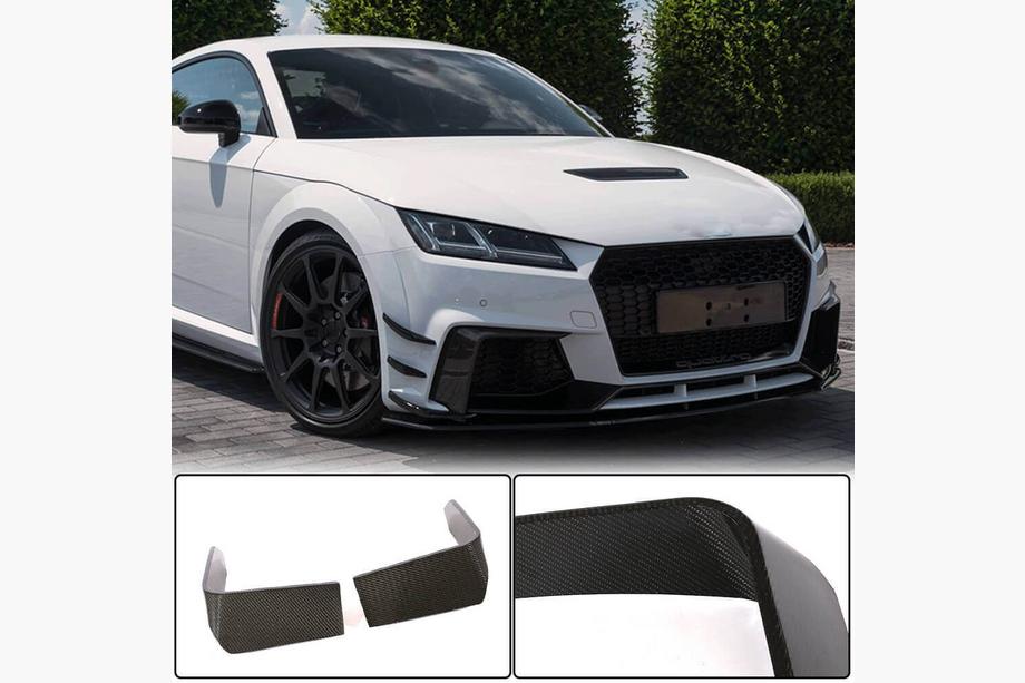 Audi TT 2014-2023 Capace pentru proiectoare ceata (pentru RS, 2016-2019, Plastic) Foto 1