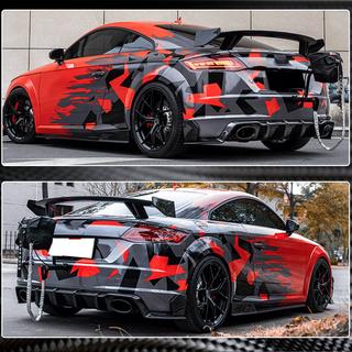 Flap extensii bara spate (pentru S-line/TTS/TTRS, 2014-2019, Carbon) foto 4