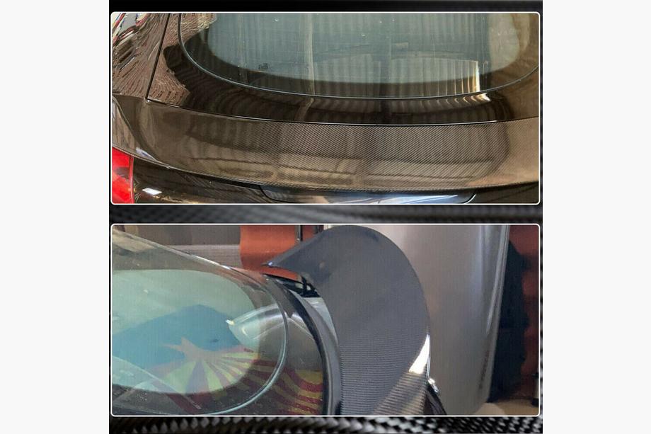 Audi TT 2006-2014 Spoiler V2 (Plastic) Foto 4