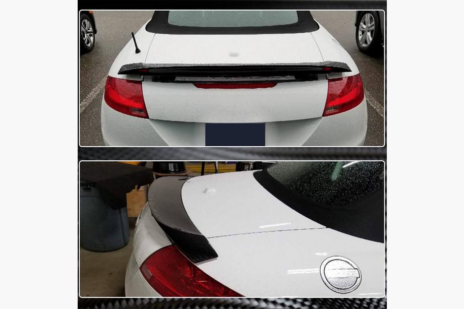 Audi TT 2006-2014 Spoiler V2 (Plastic) Foto 5