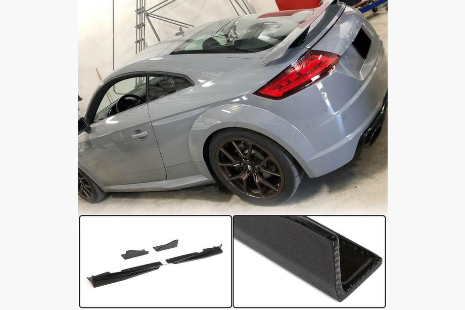Audi TT 2014-2023 Praguri Laterale (2014-2019, Carbon) Foto 1