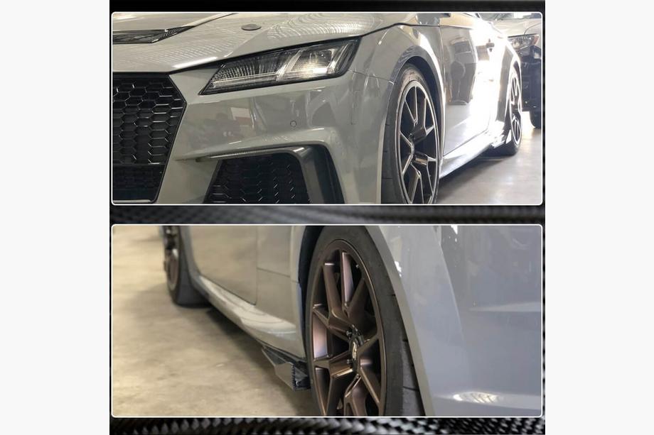 Audi TT 2014-2023 Praguri Laterale (2014-2019, Carbon) Foto 4