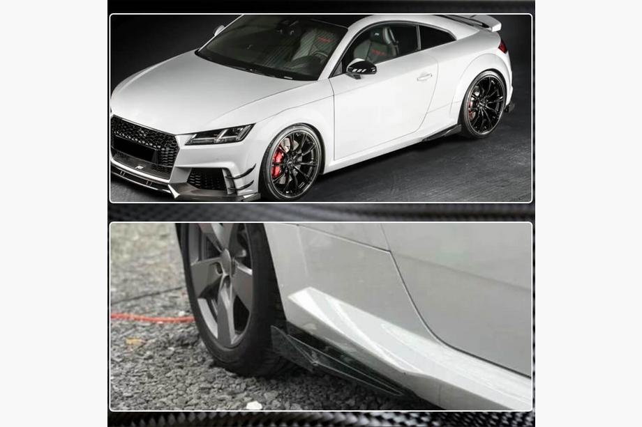 Audi TT 2014-2023 Praguri Laterale (2014-2019, Carbon) Foto 5