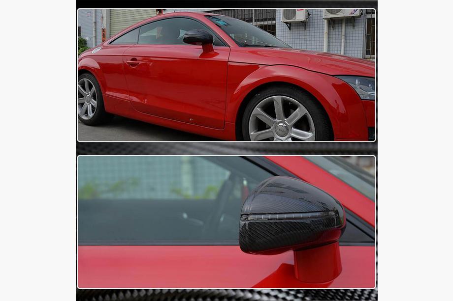 Audi TT 2006-2014 Capace Oglinzi (Carbon) Foto 4