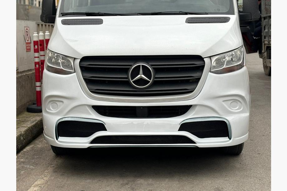 Mercedes Sprinter W907/W910 2018- Prelungire bara fata V2 (grund pentru vopsire) Image