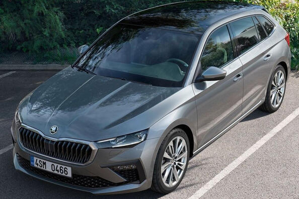 Revizuirea hatchback-ului Skoda Scala: facelift de prima generație