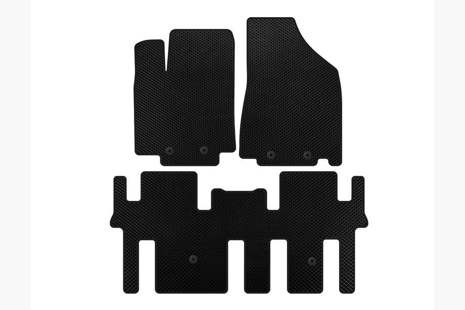 Nissan Pathfinder R52 2012-2021 Covorase EVA (2 Randuri, Negru) Image