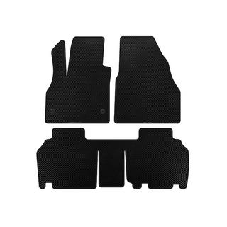 Covorase EVA (2 Randuri, 5 Usi/7 Locuri, Negru) Renault Kangoo 2008–2020