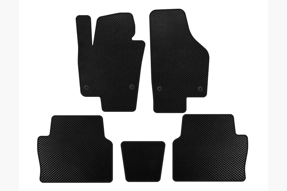 Seat Alhambra 2010- Covorase EVA (2 randuri, negre) Image