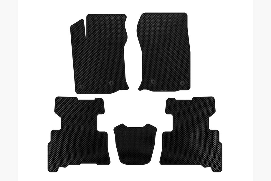 Toyota 4Runner 2009-2024 Covorase EVA (2 Randuri, 2014-2024, 7 Locuri, Negru) Image