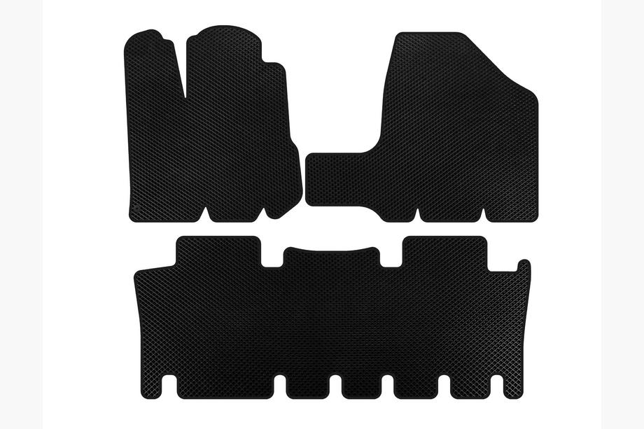 Toyota Sienna 2003-2009 Covorase EVA (2 randuri, negre) Image