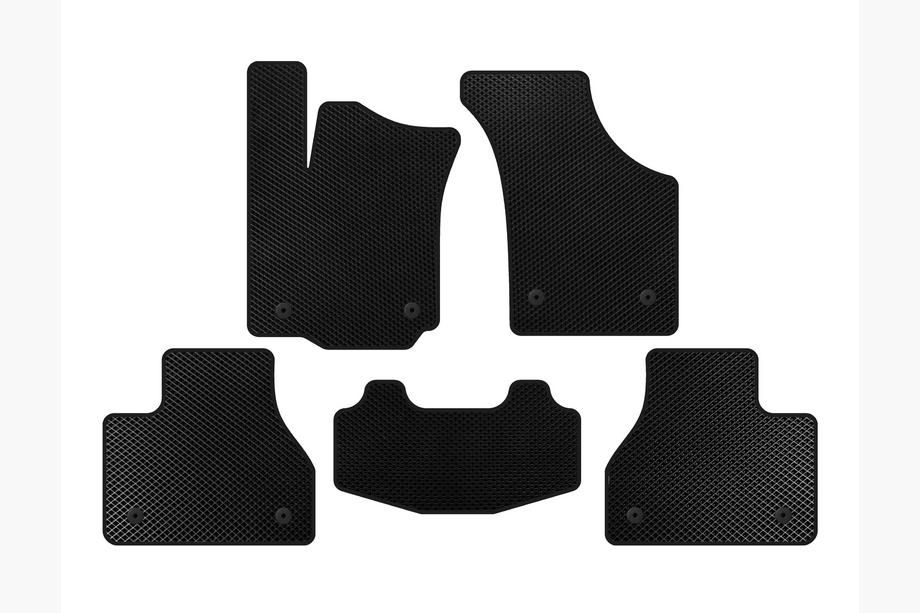 Volkswagen Phaeton 2002-2016 Covorase EVA (SD, Baza scurta, Negru) Image