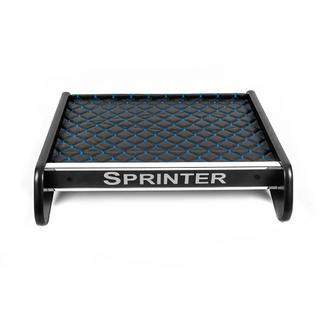 Polita bord (Negru cu cusatura albastra) Mercedes Sprinter W907/W910 2018- foto 1